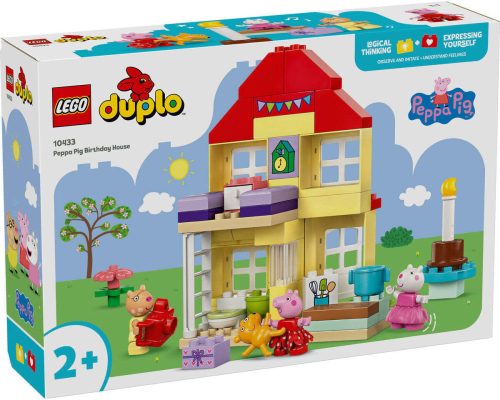 10433 LEGO® DUPLO® Peppa Malac Peppa malac születésnapi háza