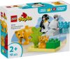 10442 LEGO® DUPLO® Állatcsaládok a vadvilágban: Pingvinek és oroszlánok