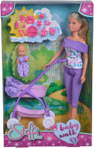 Simba Toys Steffi Love SL babakocsis Steffi - Lila 105733067LI