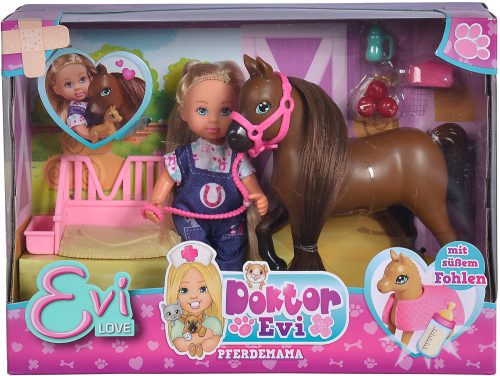 Simba Toys Steffi Love EL Doktor Evi állatorvos lóval 105733487