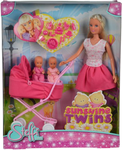 Simba Toys Steffi Love SL Sunshine ikrek - Pink 105738060PI