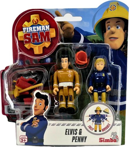 Simba Toys Fireman Sam Sam figura - Elvis és Penny 109251043038EP