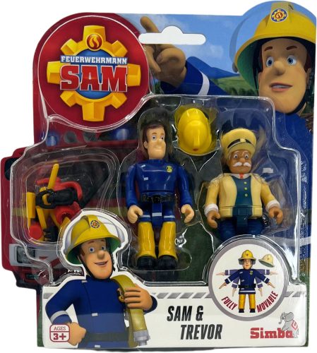 Simba Toys Fireman Sam Sam figura - Sam és Trevor 109251043038ST