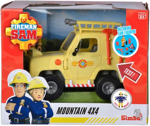 Simba Toys Fireman Sam Sam a tűzoltó Tom 4x4 terepjáró autója 109252511038