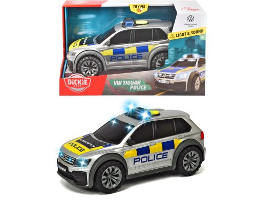 Dickie Toys  SOS VW-Tiguan R-Liner rendőrautó fénnyel és hanggal 203714013038