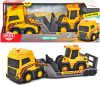 Dickie Toys  Volvo kamion fénnyel, hanggal és homlokrakodóval 32cm 203725008