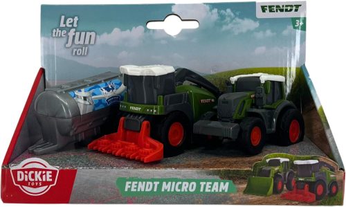 Dickie Toys  Fendt Micro Team - Tej szállító 203732001T