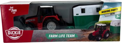 Dickie Toys  Farm Life Team- Ló szállító 203733001P