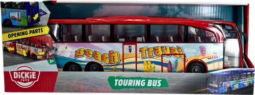 Dickie Toys  Touring busz 1:43 - Piros 203745005P