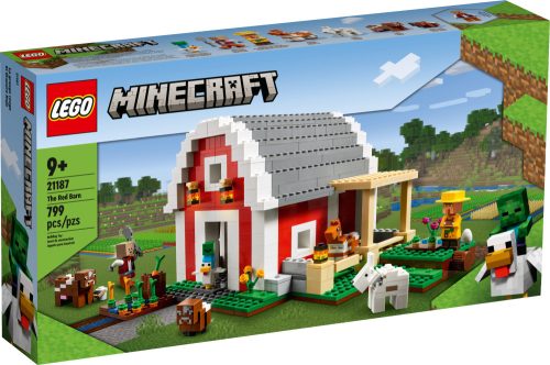 21187 LEGO® Minecraft™ A piros pajta