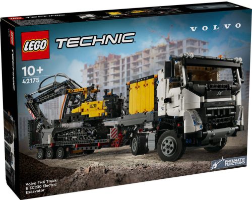 42175 LEGO® Technic™ Volvo FMX teherautó és EC230 elektromos markoló