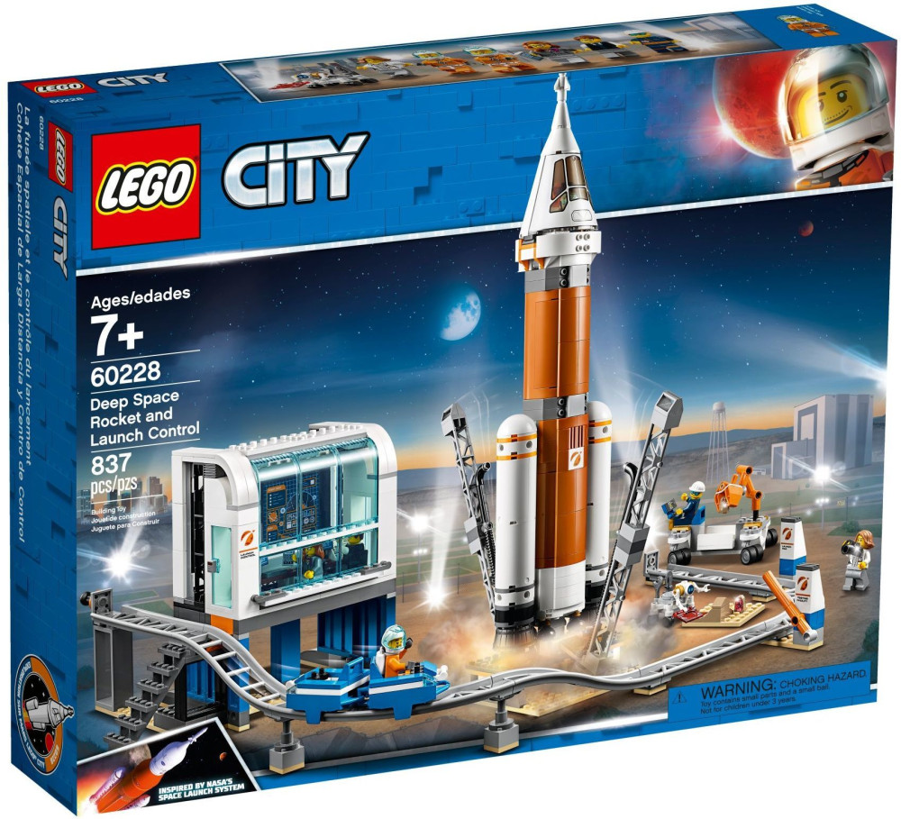 60228 LEGO® City Űrrakéta és irányítóközpont - Kockaváros