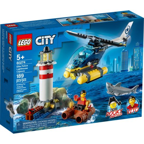 60274 LEGO® City Elit Rendőrség Elfogás a világítótoronynál