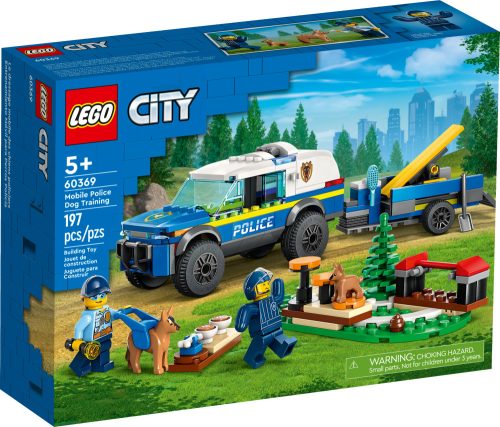 60369 LEGO® City Rendőrkutya-kiképzés