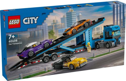 60408 LEGO® City Autószállító kamion sportautókkal