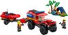 60412 LEGO® City 4x4 Tűzoltóautó mentőcsónakkal