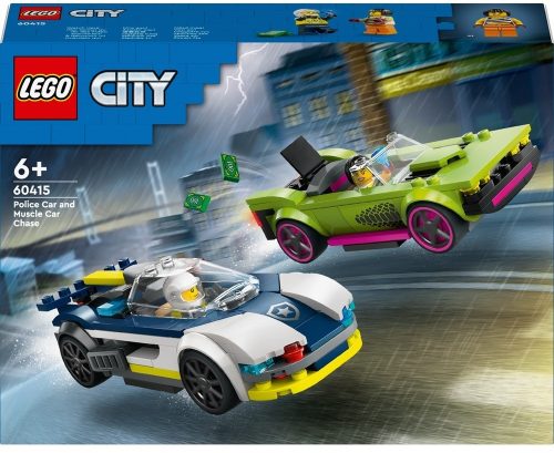 60415 LEGO® City Rendőrautó és sportkocsi hajsza