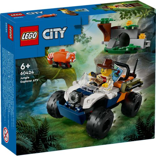 60424 LEGO® City Dzsungelkutató ATV - vörös macskamedve akció