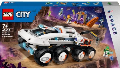 60432 LEGO® City Parancsnoki jármű és rakodódaru