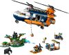 60437 LEGO® City Dzsungelkutató helikopter a bázison