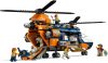 60437 LEGO® City Dzsungelkutató helikopter a bázison