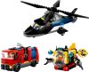 60462 LEGO® City Helikopter, tűzoltóautó és tengeralattjáró egy csomagban