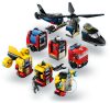 60462 LEGO® City Helikopter, tűzoltóautó és tengeralattjáró egy csomagban