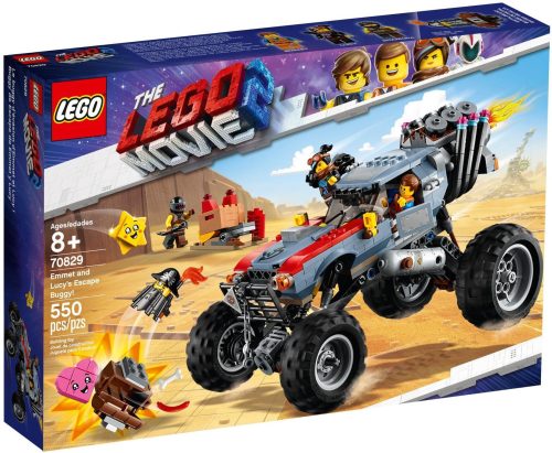 70829 LEGO® The LEGO® Movie 2™ Emmet és Lucy menekülő homokfutója!