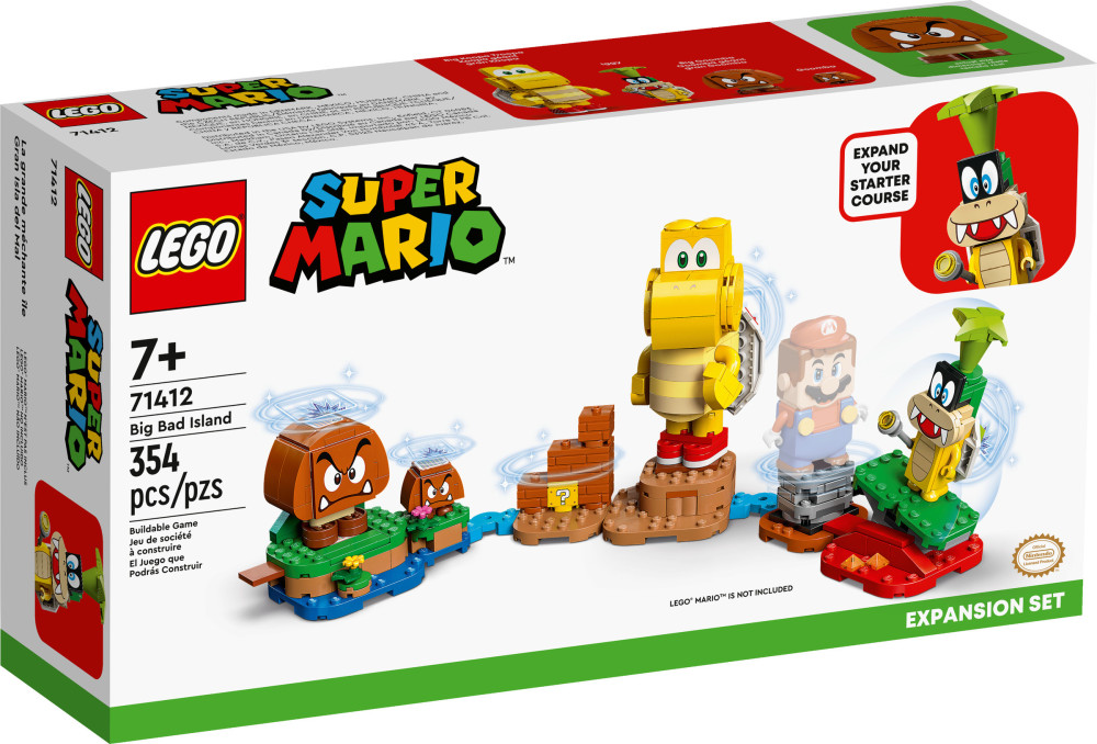 71412 LEGO® Super Mario™ Big Bad sziget kiegészítő szett - K