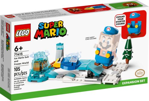 71415 LEGO® Super Mario™ Ice Mario és befagyott világ kiegészítő szett