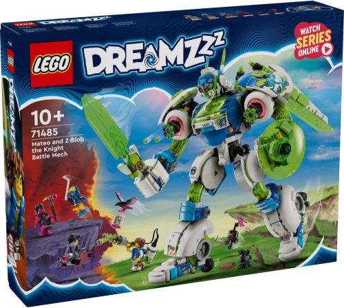 71485 LEGO® LEGO® DREAMZzz™ Mateo és Z-Blob a harcirobot lovag