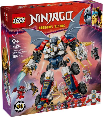 71834 LEGO® NINJAGO® Zane kombinálható ultra robotja