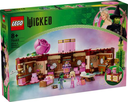 75683 LEGO® Wicked Glinda és Elphaba kollégiumi szobája