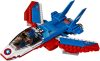 76076 LEGO® Marvel Super Heroes Amerika kapitány - Küldetés a sugárhajtású repülővel