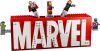 76313 LEGO® Marvel Super Heroes MARVEL logó és minifigurák