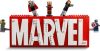 76313 LEGO® Marvel Super Heroes MARVEL logó és minifigurák