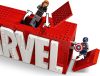 76313 LEGO® Marvel Super Heroes MARVEL logó és minifigurák