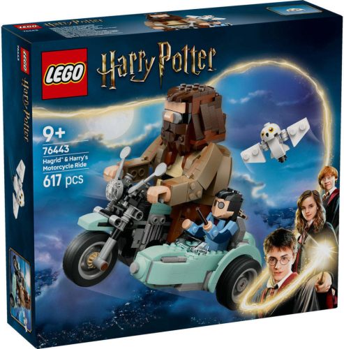 76443 LEGO® Harry Potter™ Hagrid™ és Harry motoros kalandjai