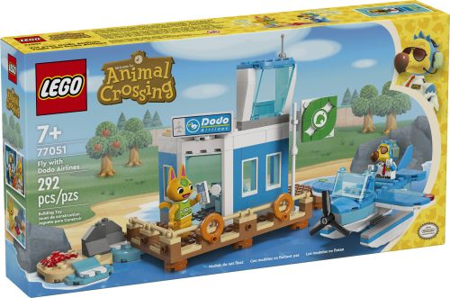 77051 LEGO® Animal Crossing Repülj a Dodo Airlines fedélzetén