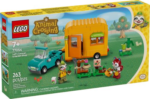 77054 LEGO® Animal Crossing Leif karavánja és kertészeti boltja