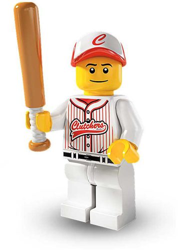 COL03-16 LEGO® Minifigurák 3. sorozat Baseballjátékos