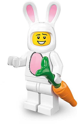 COL07-3 LEGO® Minifigurák 7. sorozat Nyusziruhás fickó