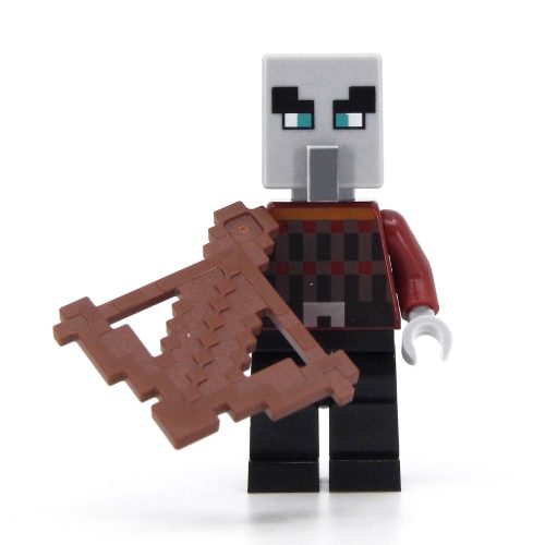 MIN079-1 LEGO® Minifigurák Minecraft™ Fosztogató - nyílpuskával