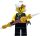 NJO467-1 LEGO® Minifigurák NINJAGO™ Teen Wu (Sensei Wu) Dragon Hunter álcában