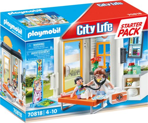 Playmobil City Life 70818 Gyerekorvosi rendelő