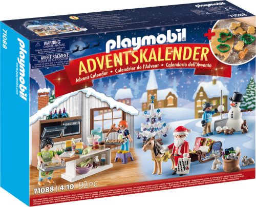 Playmobil City Life 71088 Adventi naptár - Karácsonyi sütögetés