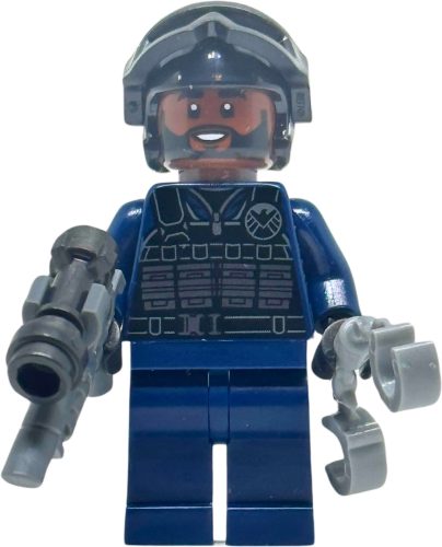 SH918-1 LEGO® Minifigurák Marvel Super Heroes SHIELD Agent - férfi ügynök